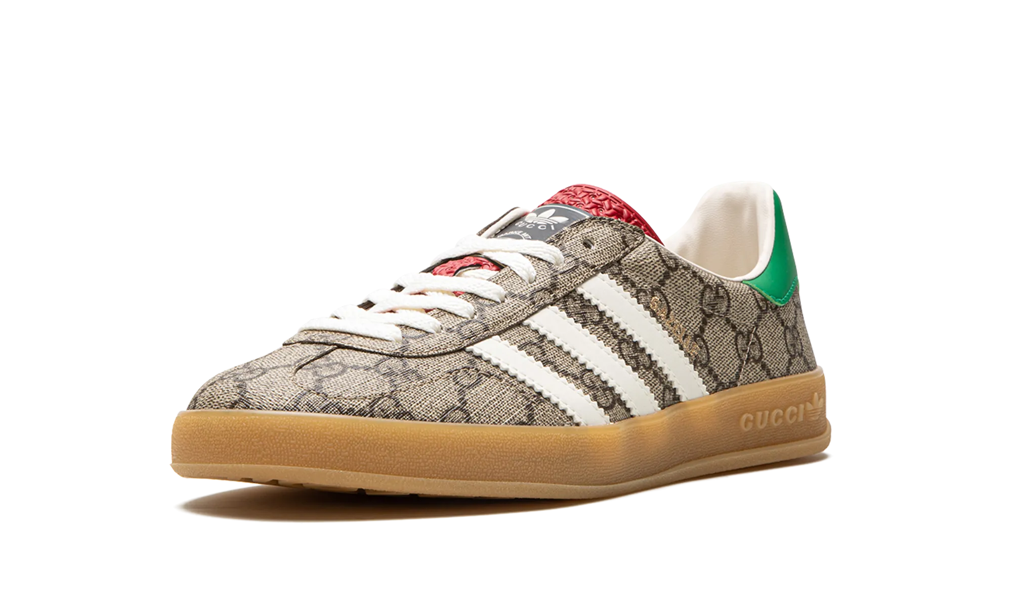 Gazelle "Gucci - GG Monogram - Beige" adidas mesh sneakers for men