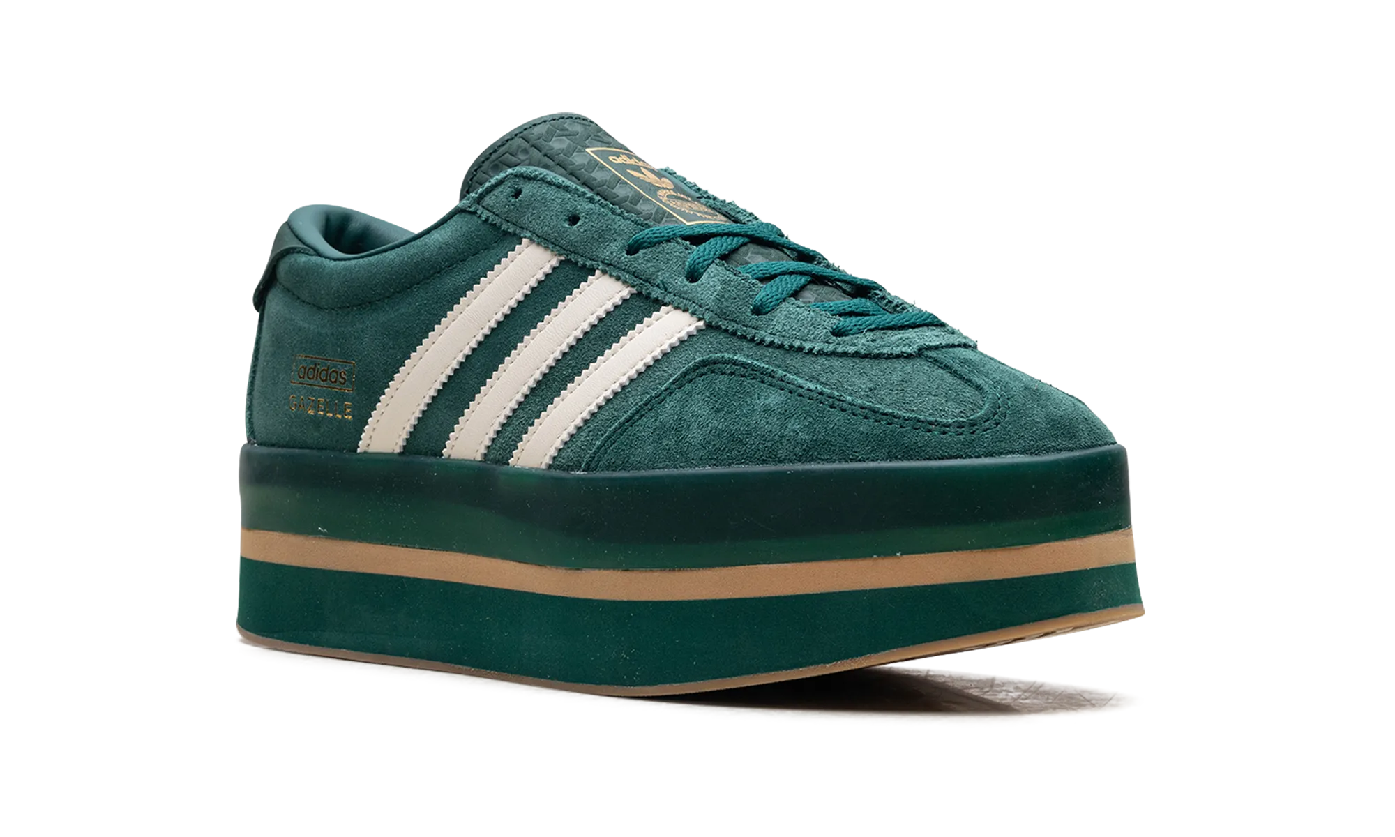 Gazelle Stack WMNS "Collegiate Green Cream White" adidas stylish womens sneakers