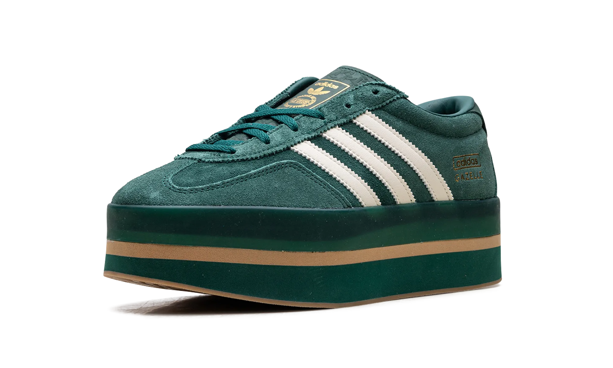 Gazelle Stack WMNS "Collegiate Green Cream White" adidas stylish womens sneakers