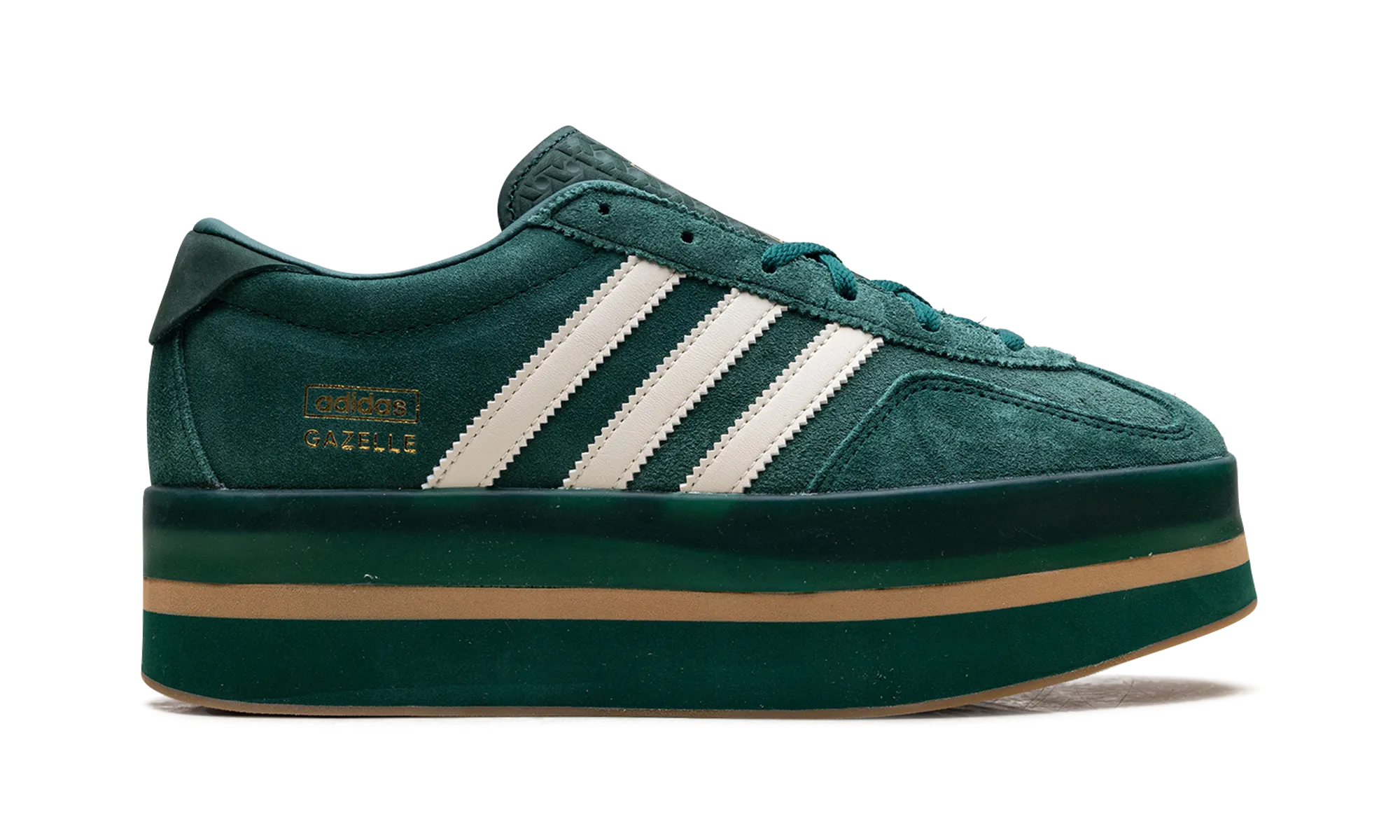 Gazelle Stack WMNS "Collegiate Green Cream White" adidas stylish womens sneakers