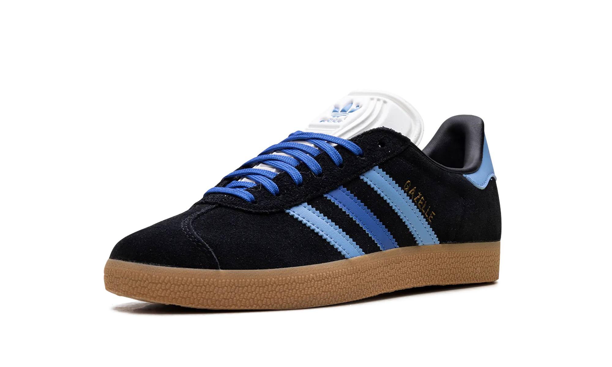 Gazelle WMNS "Black Light Blue" adidas stylish womens sneakers