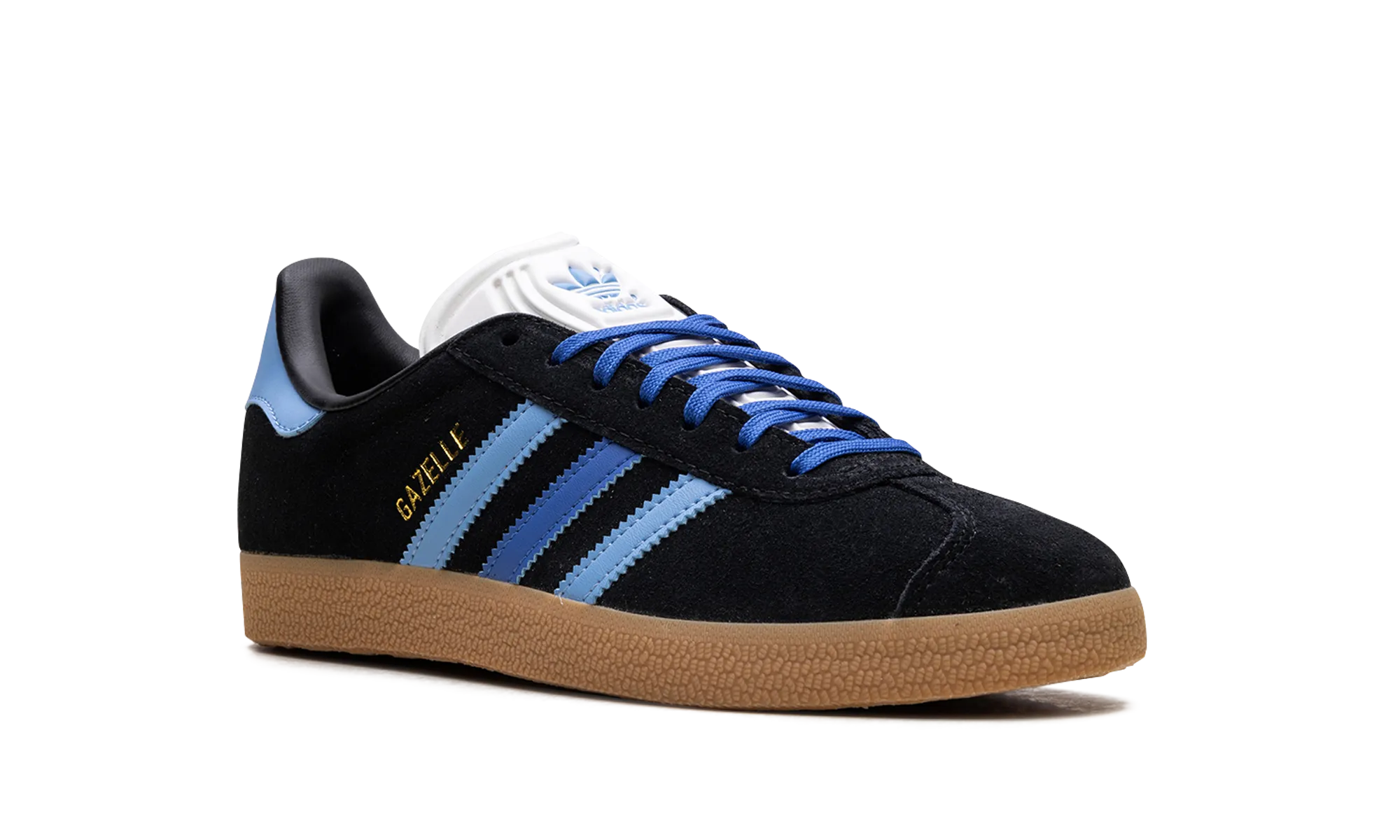 Gazelle WMNS "Black Light Blue" adidas stylish womens sneakers
