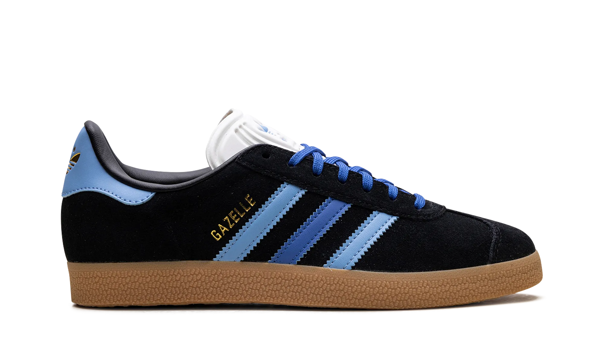 Gazelle WMNS "Black Light Blue" adidas stylish womens sneakers