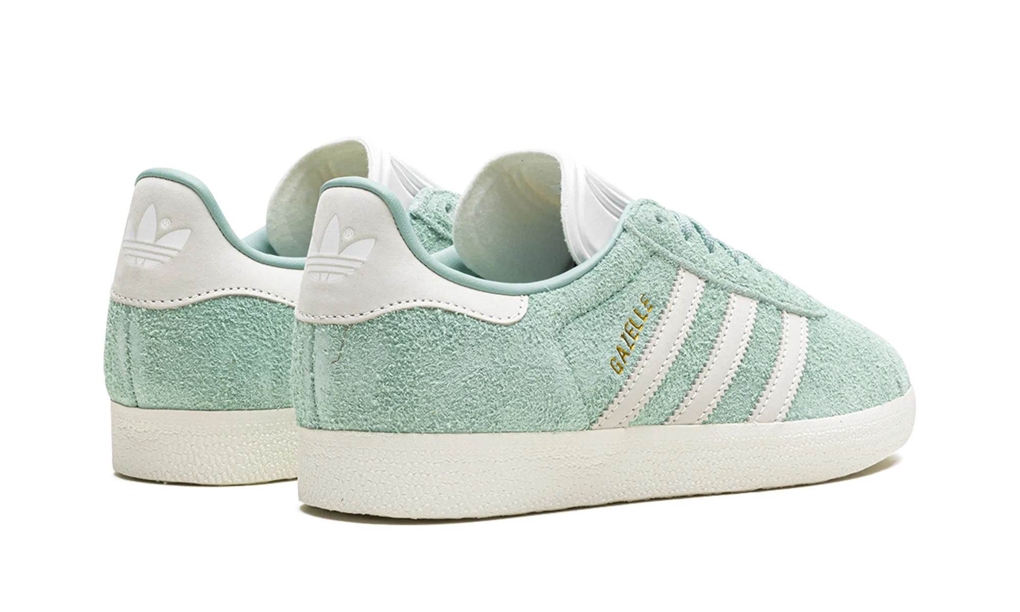 Gazelle WMNS "Hazy Green Off White Cloud White" adidas womens workout shoes
