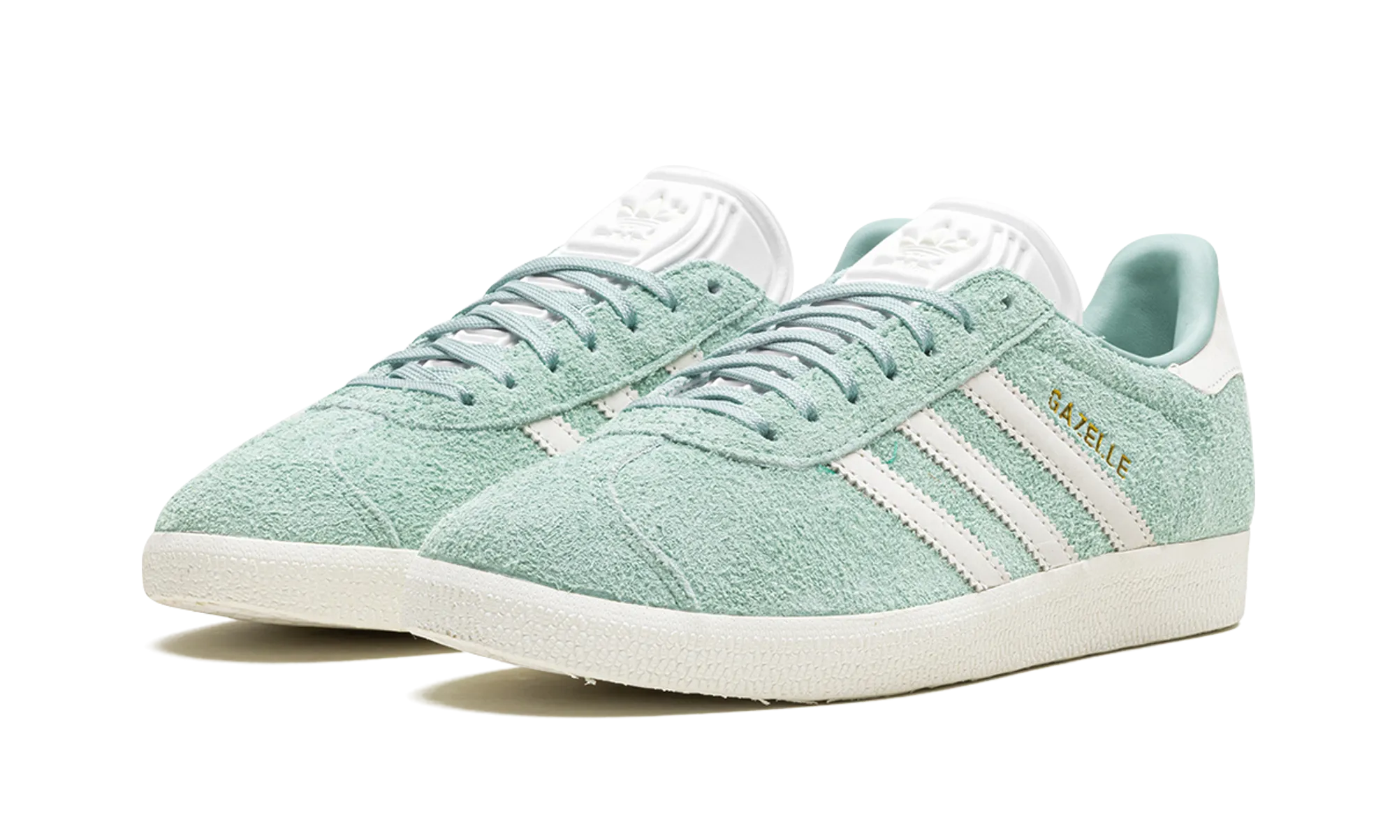 Gazelle WMNS "Hazy Green Off White Cloud White" adidas womens workout shoes