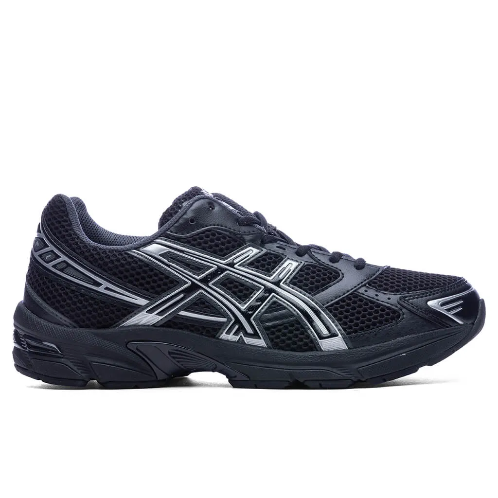 Gel-1130 - Black/Pure Silver Asics running shoes with gel cushioning