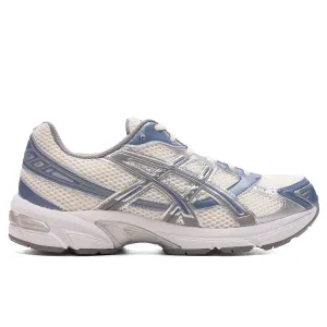 Gel-1130 - Cream/Blueberry Asics running shoes with gel cushioning