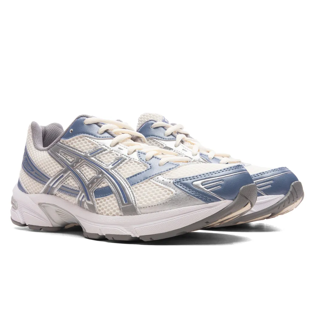 Gel-1130 - Cream/Blueberry Asics Gel Cushion Running Shoes