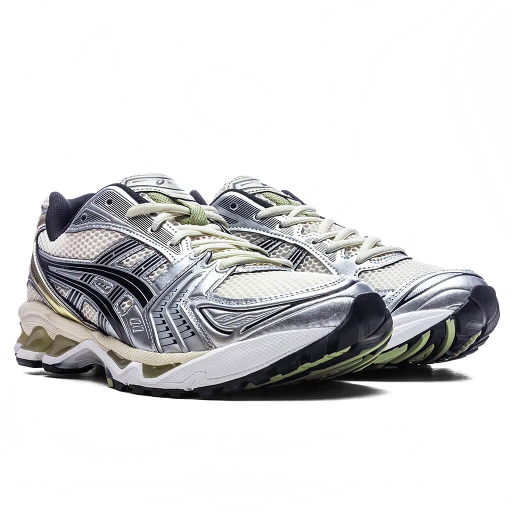 Gel-Kayano 14 - Birch/Pure Silver Asics Gel Cushion Running Shoes