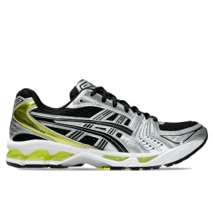Gel-Kayano 14 - Black/Lemon Spark Asics running shoes with gel cushioning