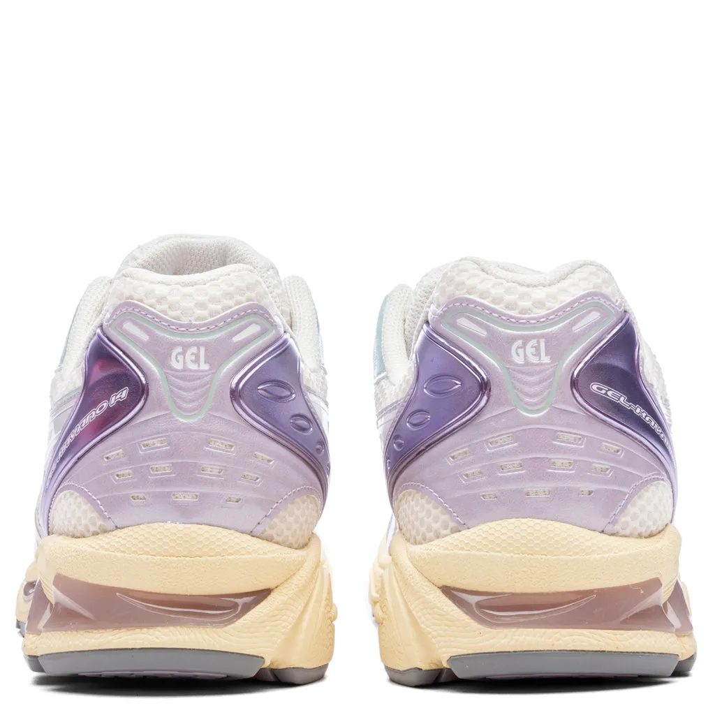 Gel-Kayano 14 - Cream/Dusk Violet Asics Gel Cushion Running Shoes