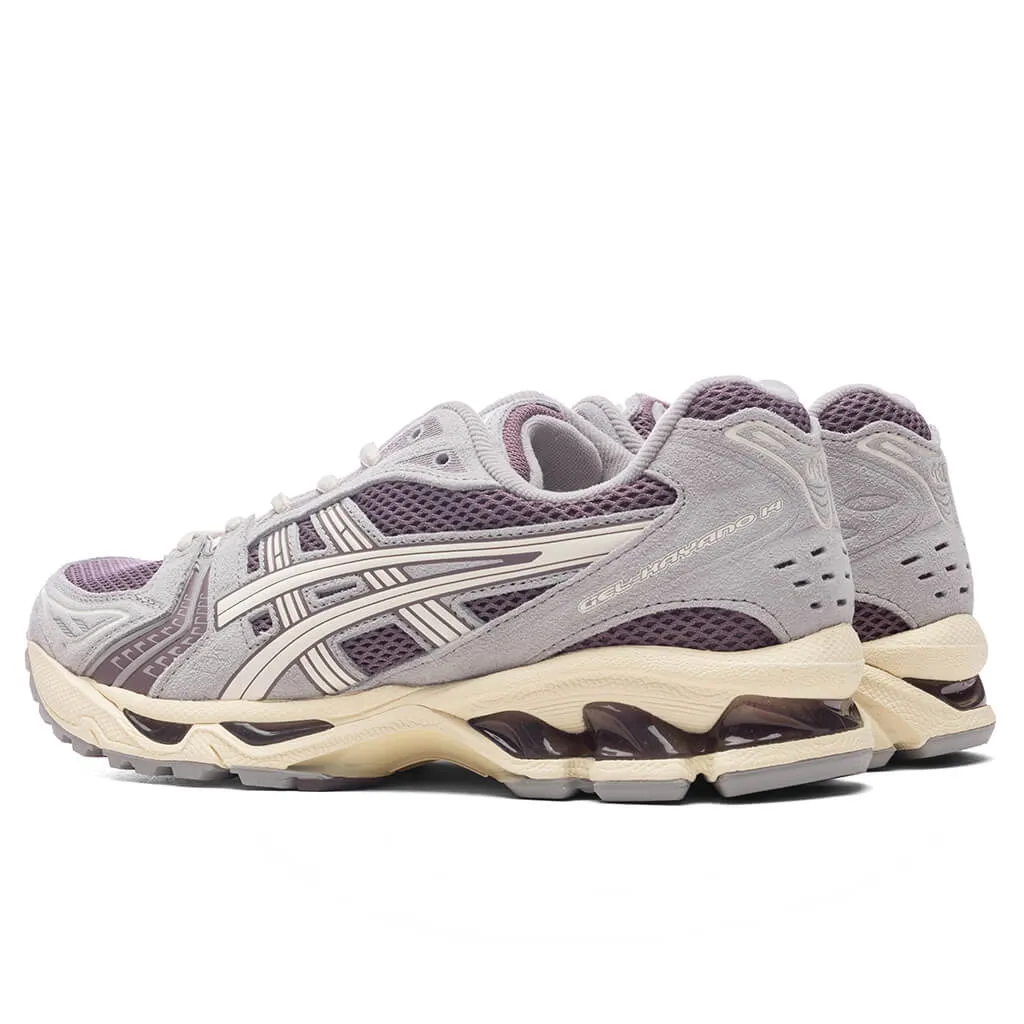 Gel-Kayano 14 - Mauve Grey/Cream Asics Gel Cushion Running Shoes