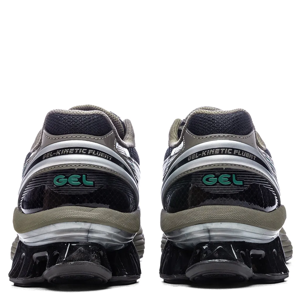 Gel-Kinetic Fluent - Black/Dark Taupe Asics Gel Cushion Running Shoes