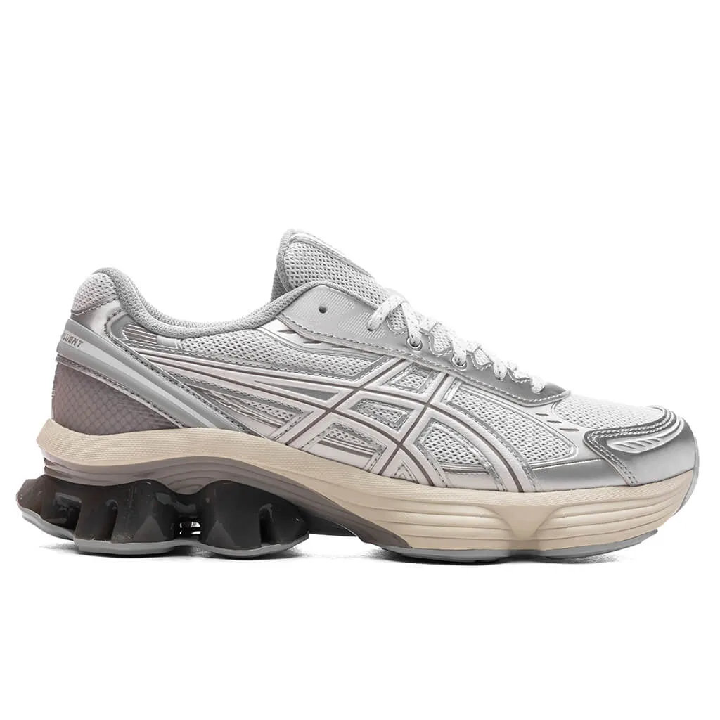 Gel-Kinetic Fluent - White/White Asics running shoes with gel cushioning