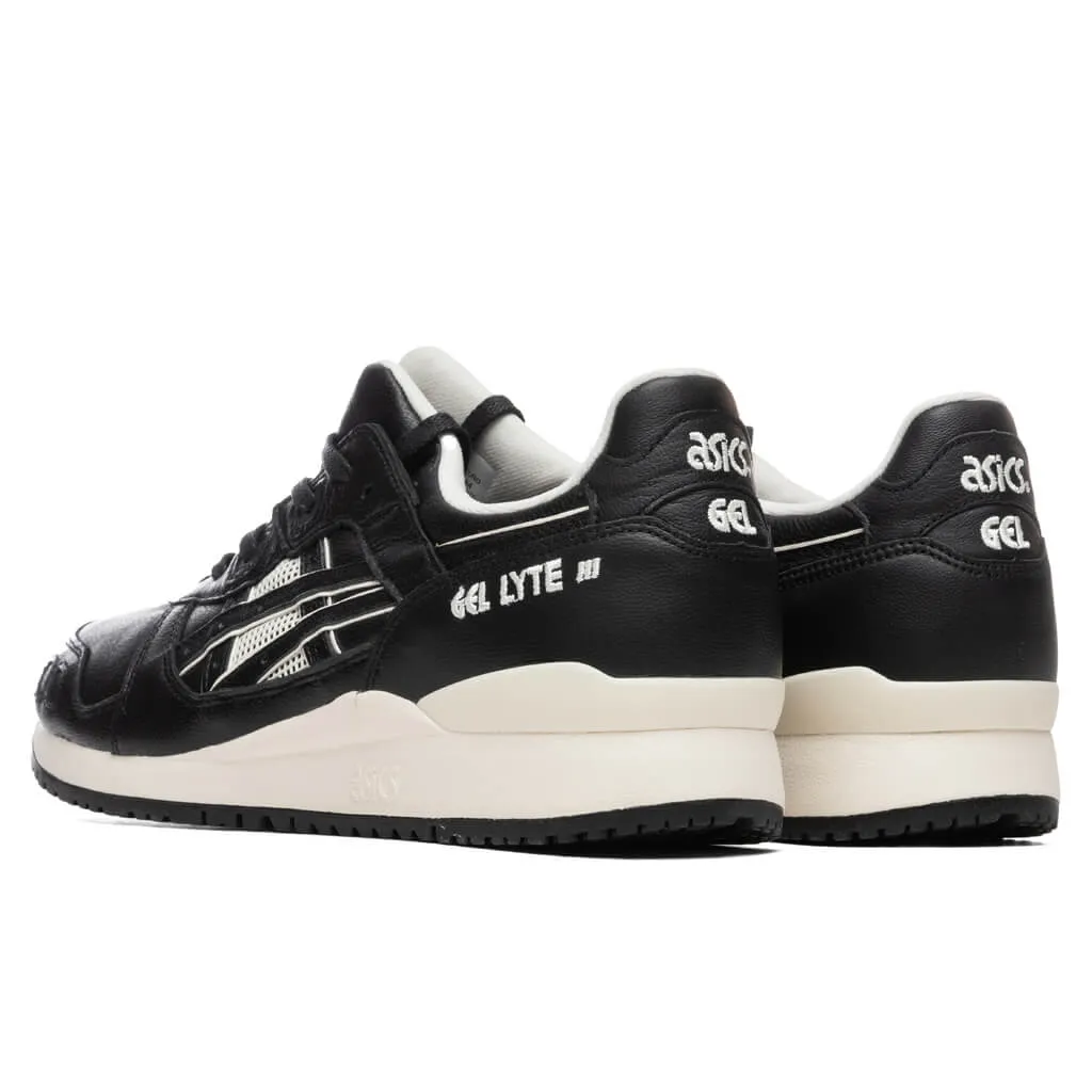 Gel-Lyte III OG - Black/Black Asics Gel Cushion Running Shoes