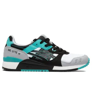 Gel-Lyte III OG - White/Black Asics running shoes with gel cushioning