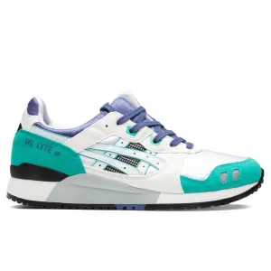 Gel-Lyte III OG - White/Blue Asics running shoes with gel cushioning