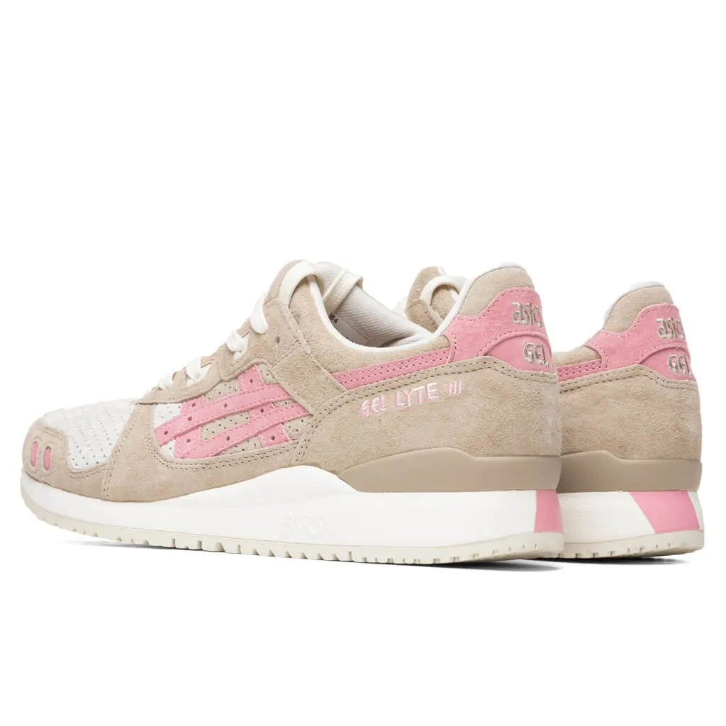 Gel-Lyte III OG - Wood Crepe/Plum Blossom Asics Gel Cushion Running Shoes