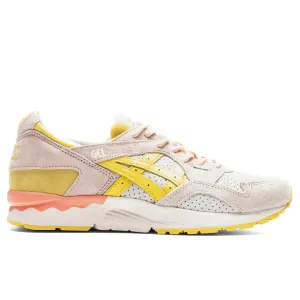 Gel-Lyte V - Cream/Banana Cream Asics running shoes with gel cushioning