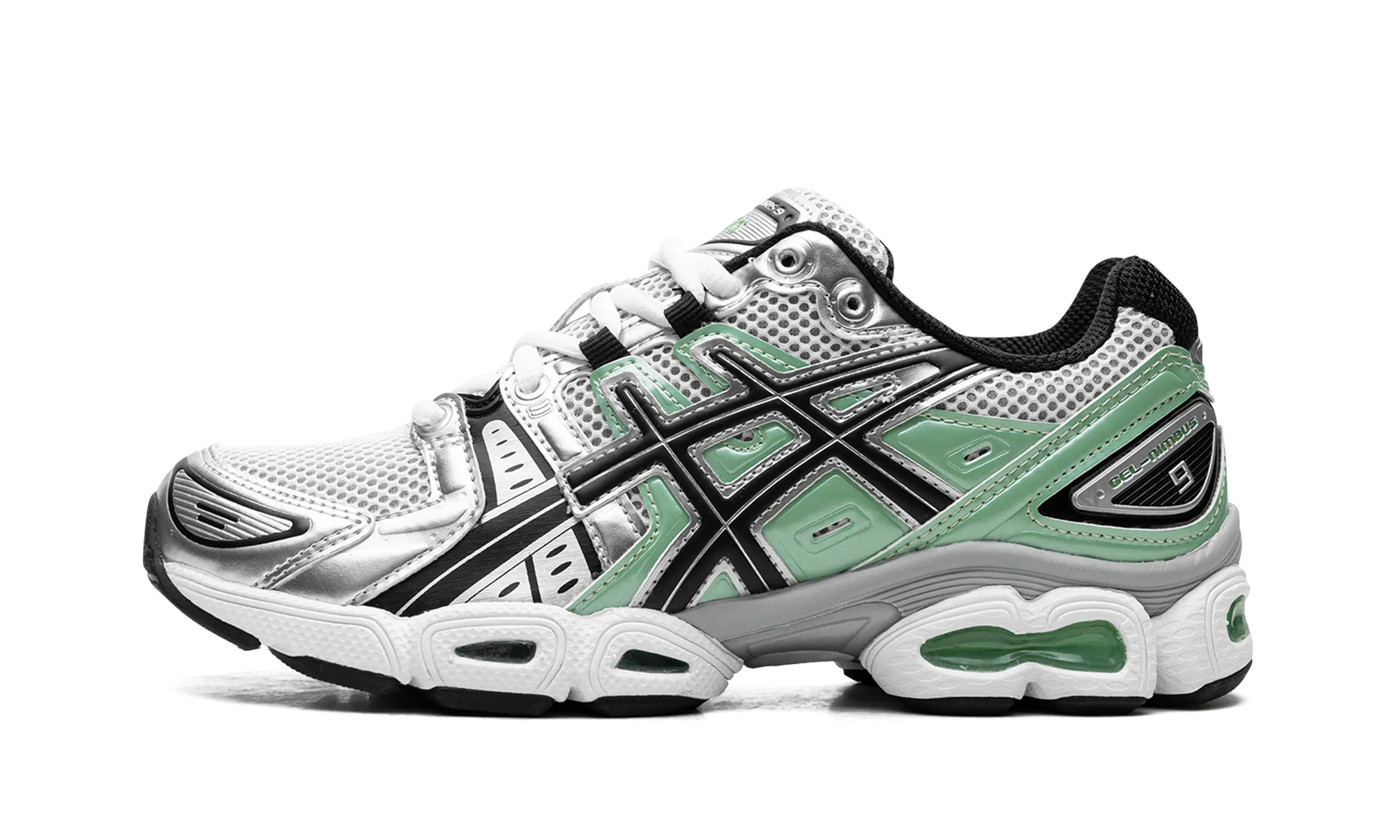 GEL-NIMBUS 9 WMNS "White / Bamboo"