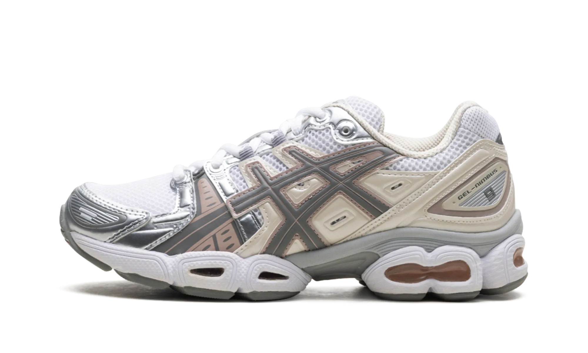 Gel-Nimbus 9 WMNS "White Oatmeal"
