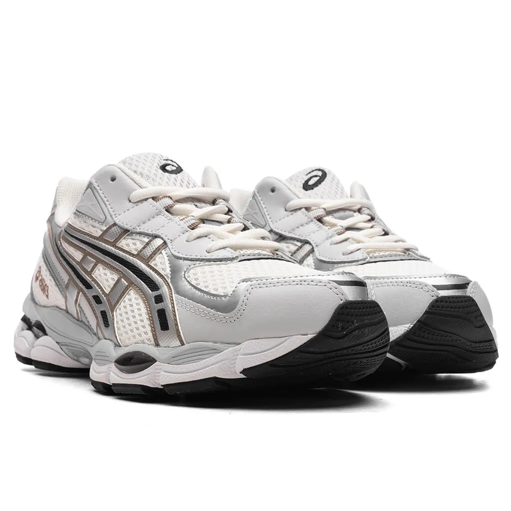 Gel-NYC 2055 - Cream/Pure Silver Asics Gel Cushion Running Shoes