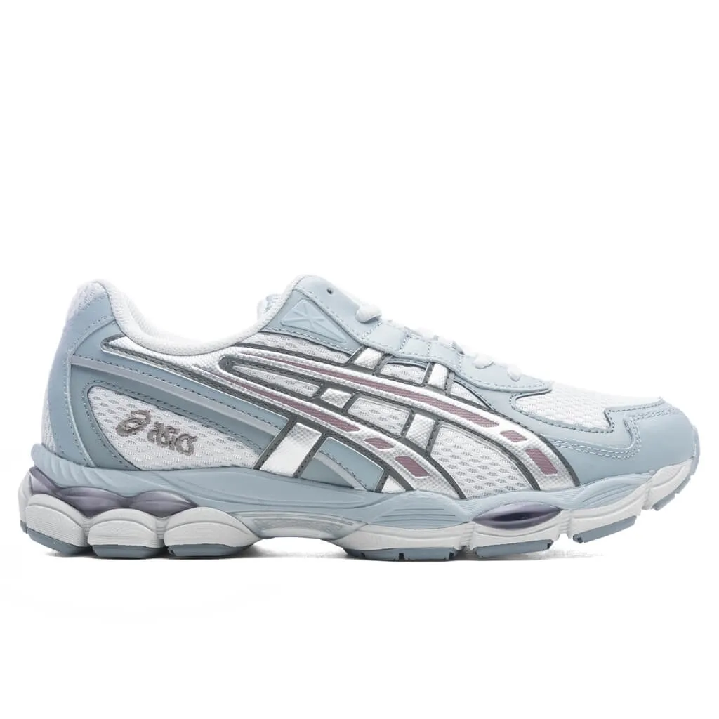 Gel-NYC 2055 - Glacier Grey/Dolphin Grey Asics running shoes with gel cushioning