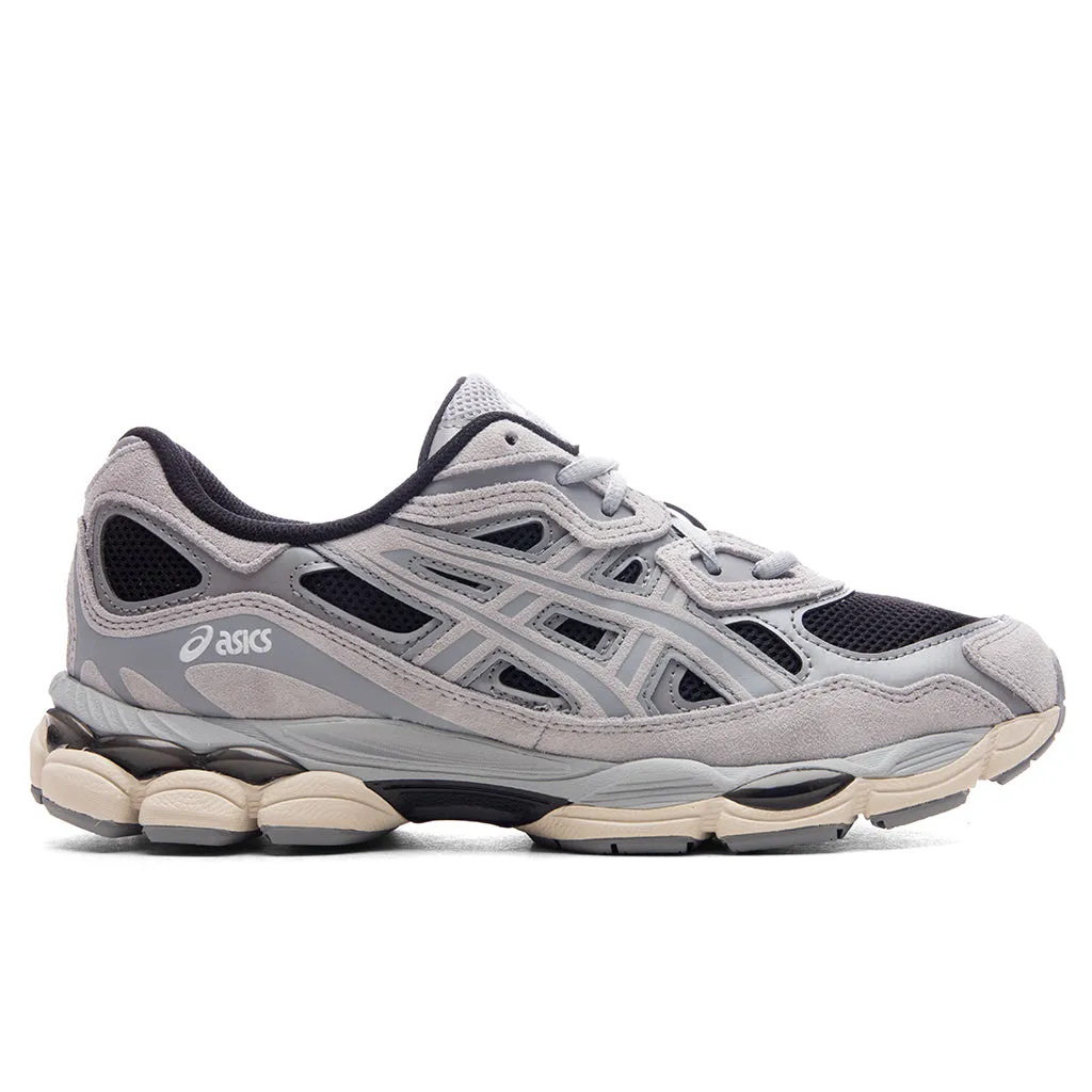 Gel-NYC - Black/Piedmont Grey Asics running shoes with gel cushioning