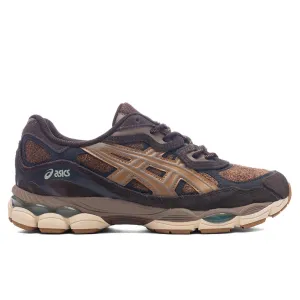 Gel-Nyc - Brown Storm/Tan Presidio Asics running shoes with gel cushioning