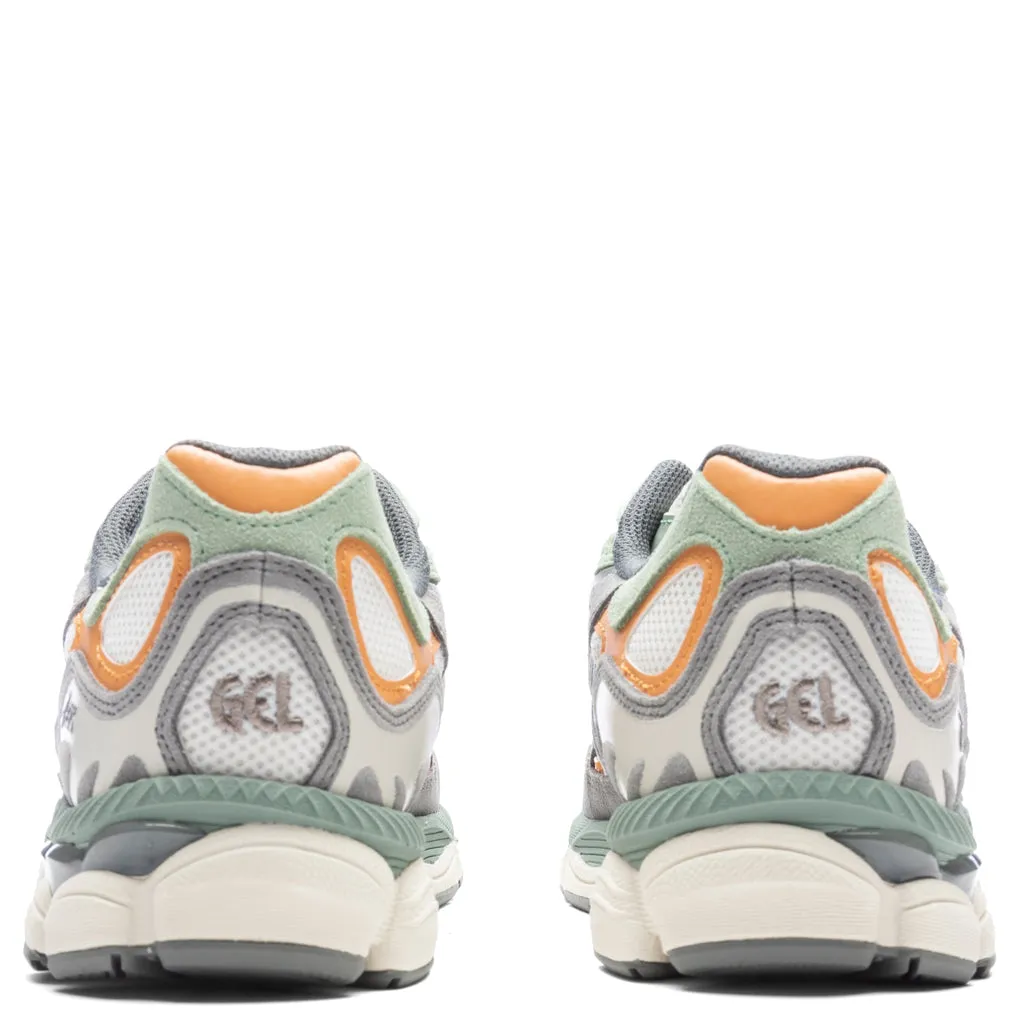 Gel-NYC - Cream/Clay Grey Asics Gel Cushion Running Shoes