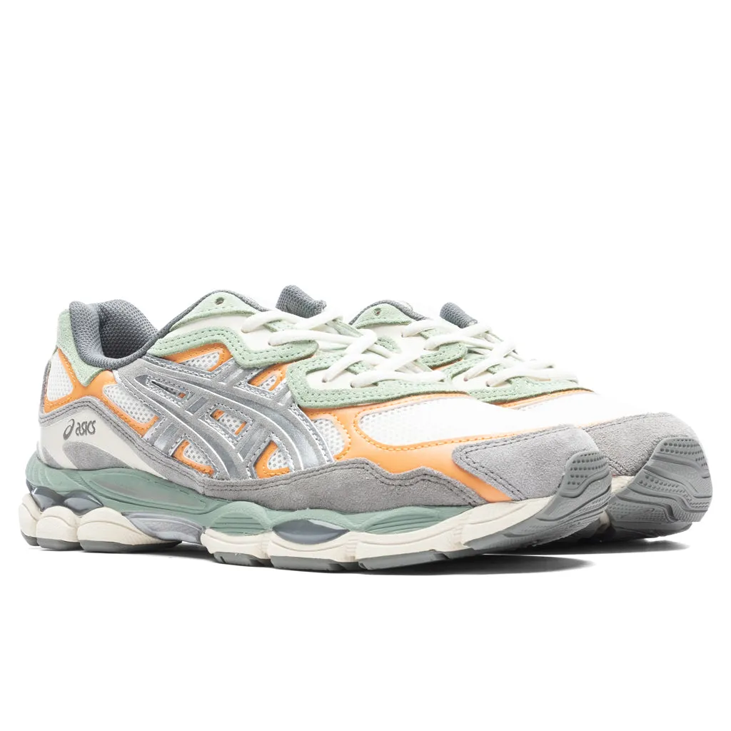 Gel-NYC - Cream/Clay Grey Asics Gel Cushion Running Shoes