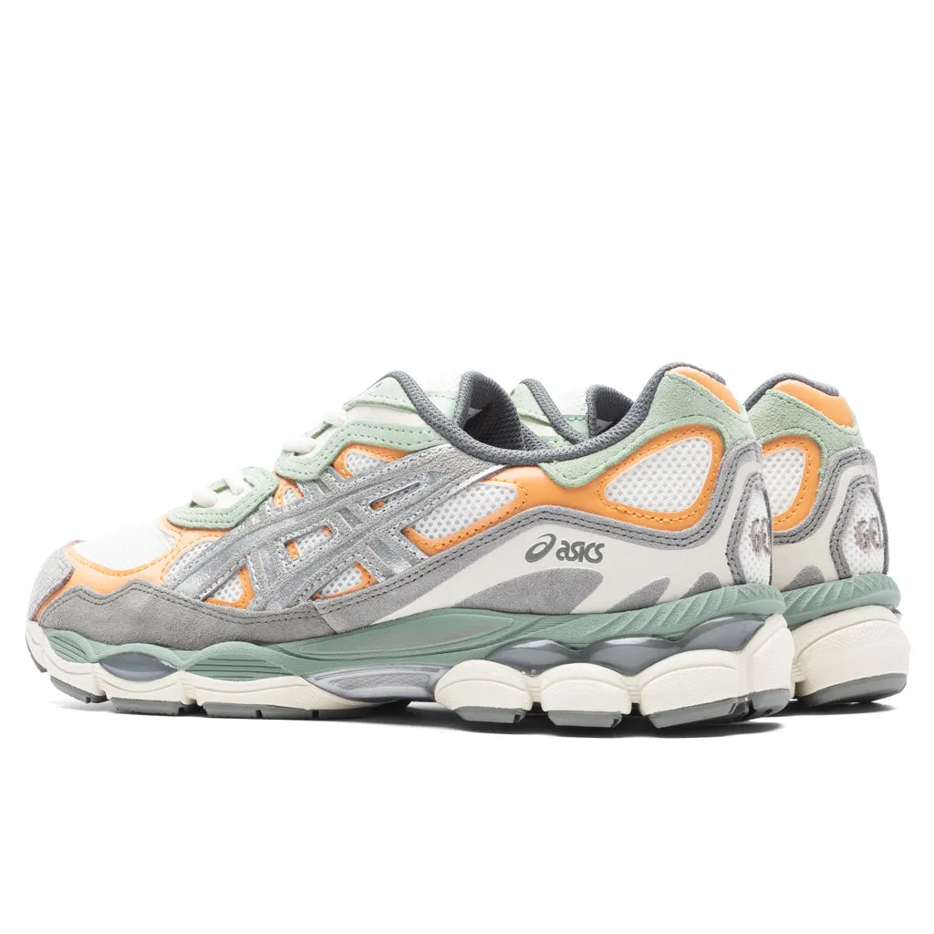 Gel-NYC - Cream/Clay Grey Asics Gel Cushion Running Shoes