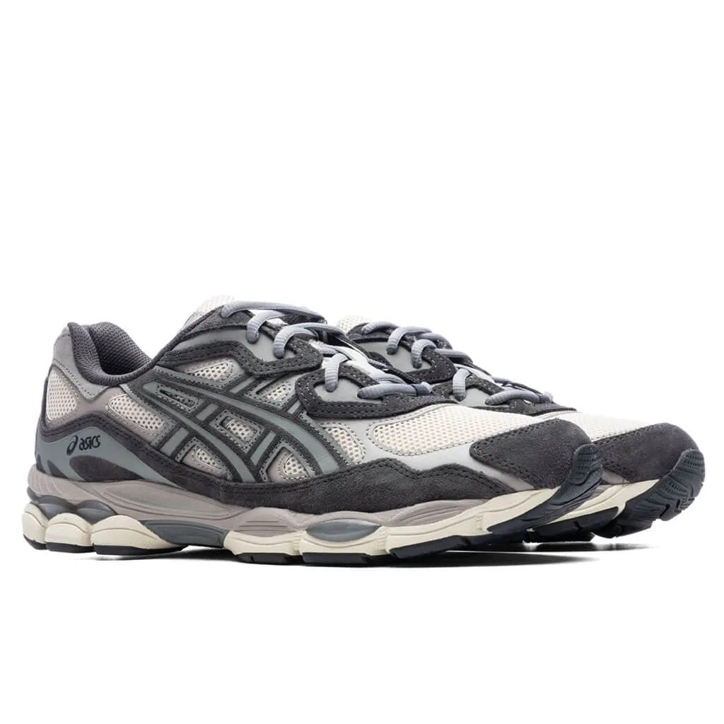 Gel-NYC - Oatmeal/Obsidian Grey Asics Gel Cushion Running Shoes