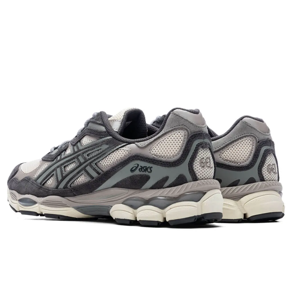 Gel-NYC - Oatmeal/Obsidian Grey Asics Gel Cushion Running Shoes