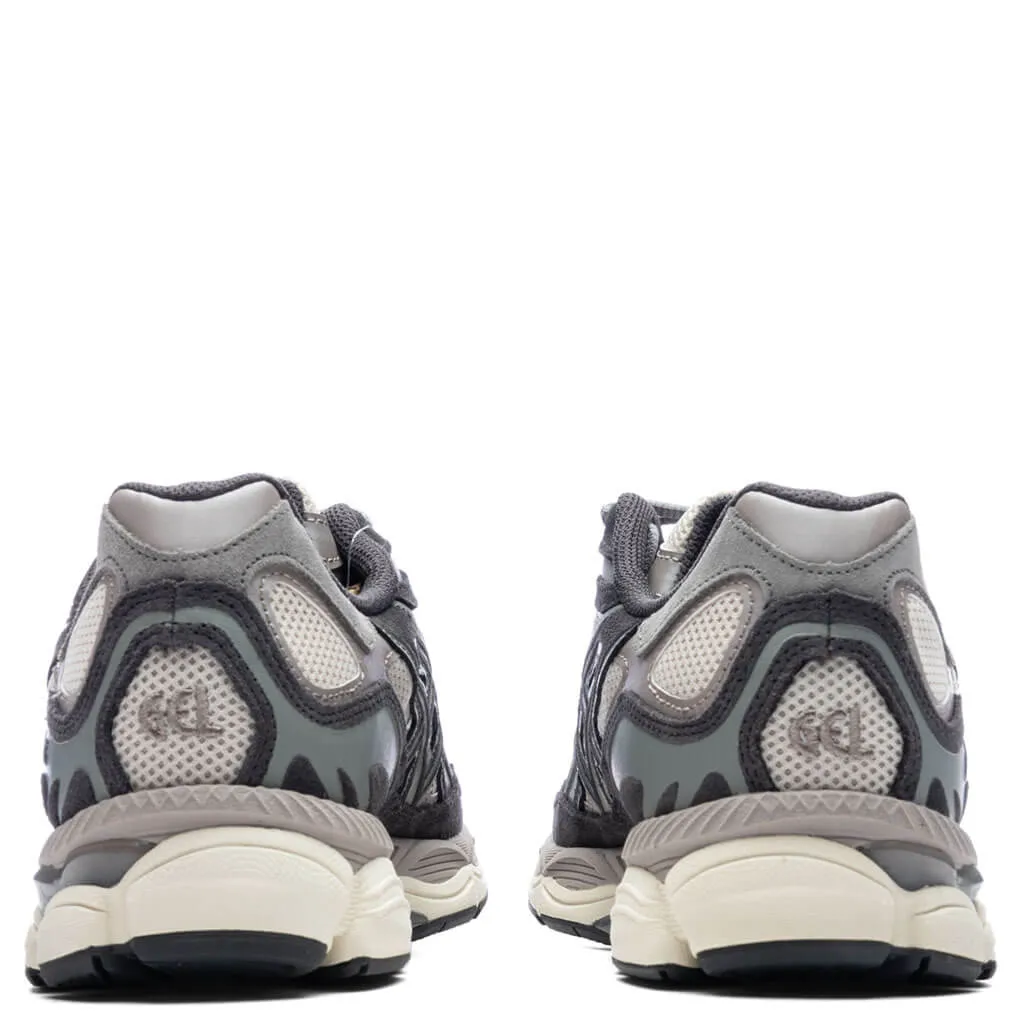 Gel-NYC - Oatmeal/Obsidian Grey Asics Gel Cushion Running Shoes
