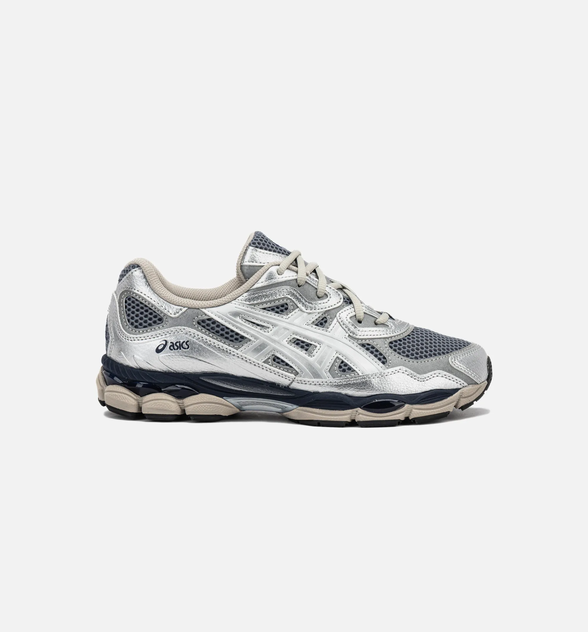 Gel NYC Pure Silver Mens Lifestyle Shoe - Pure Silver/Midnight Limit One Per Customer asics Shoes