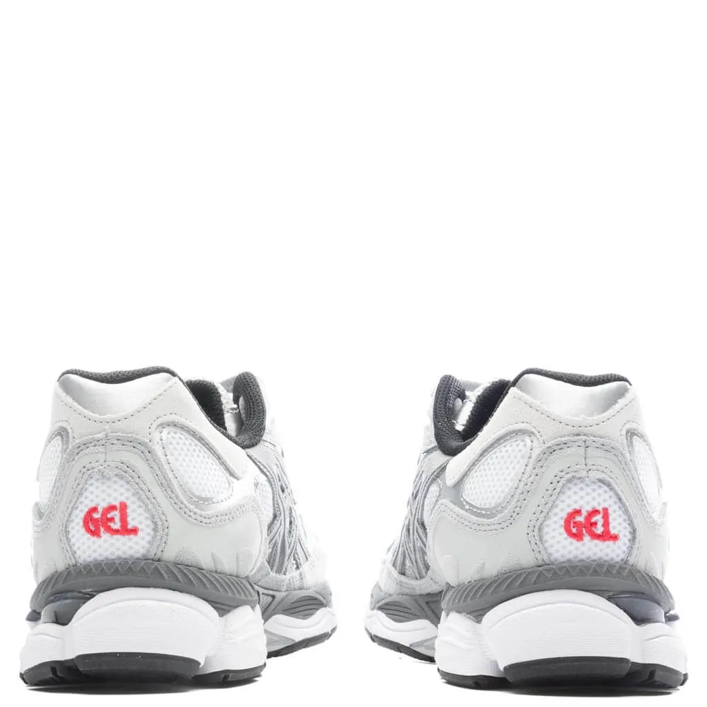 Gel-NYC - White/Steel Grey Asics Gel Cushion Running Shoes