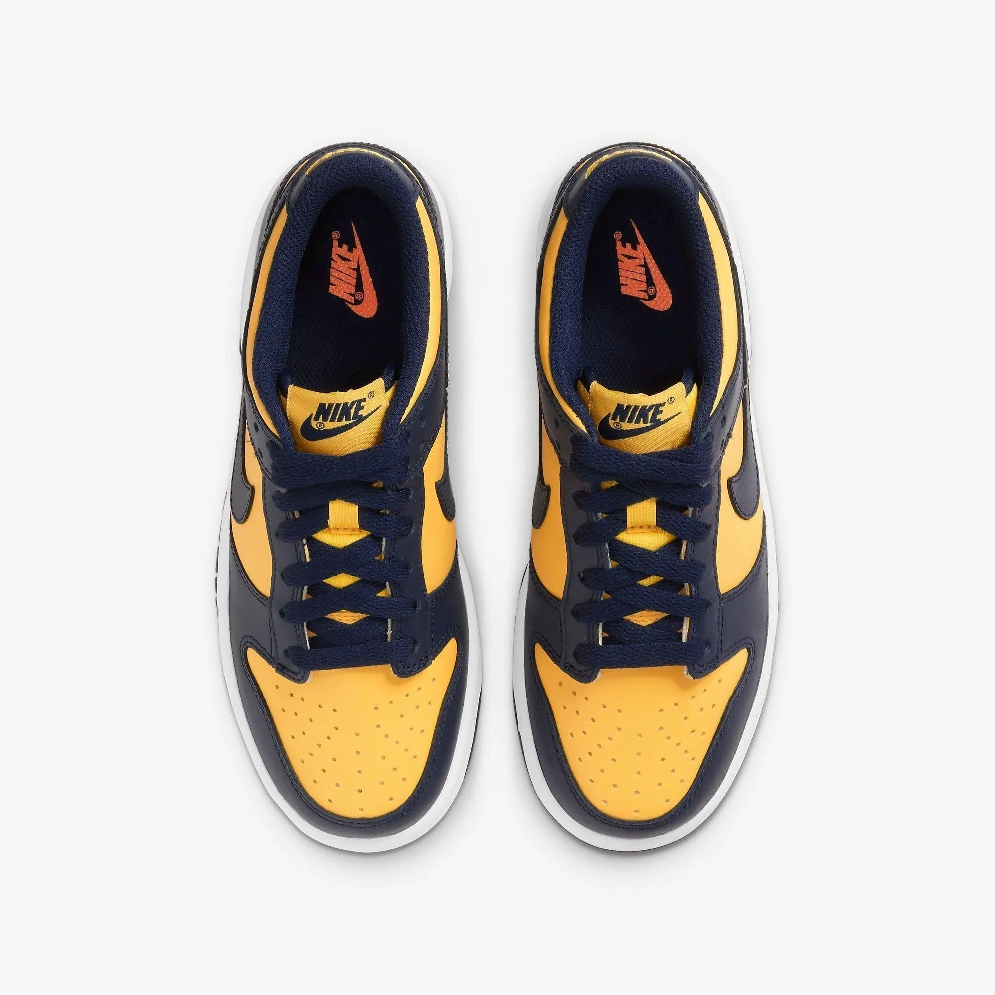 (GS) Nike Dunk Low 'Michigan Wolverines' (2021) CW1590-700 Nike Comfort Fit Lifestyle Shoes