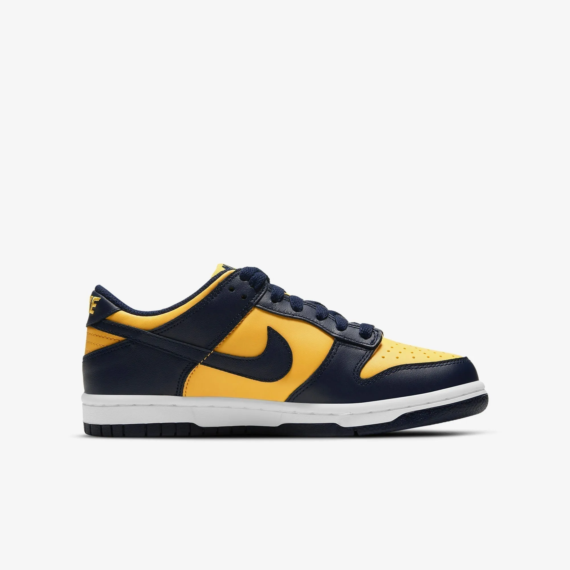 (GS) Nike Dunk Low 'Michigan Wolverines' (2021) CW1590-700 Nike Comfort Fit Lifestyle Shoes