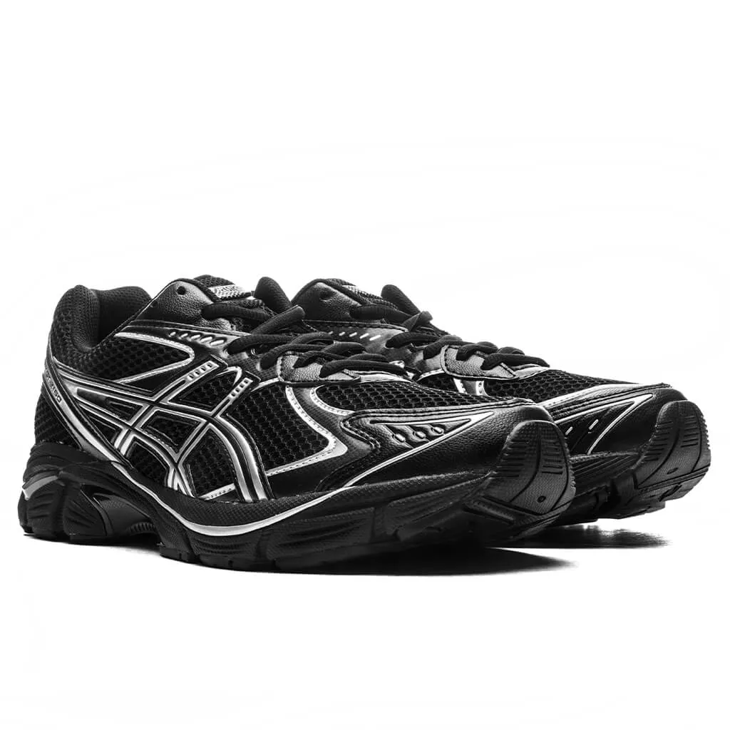 GT-2160 - Black/Pure Silver Asics Gel Cushion Running Shoes