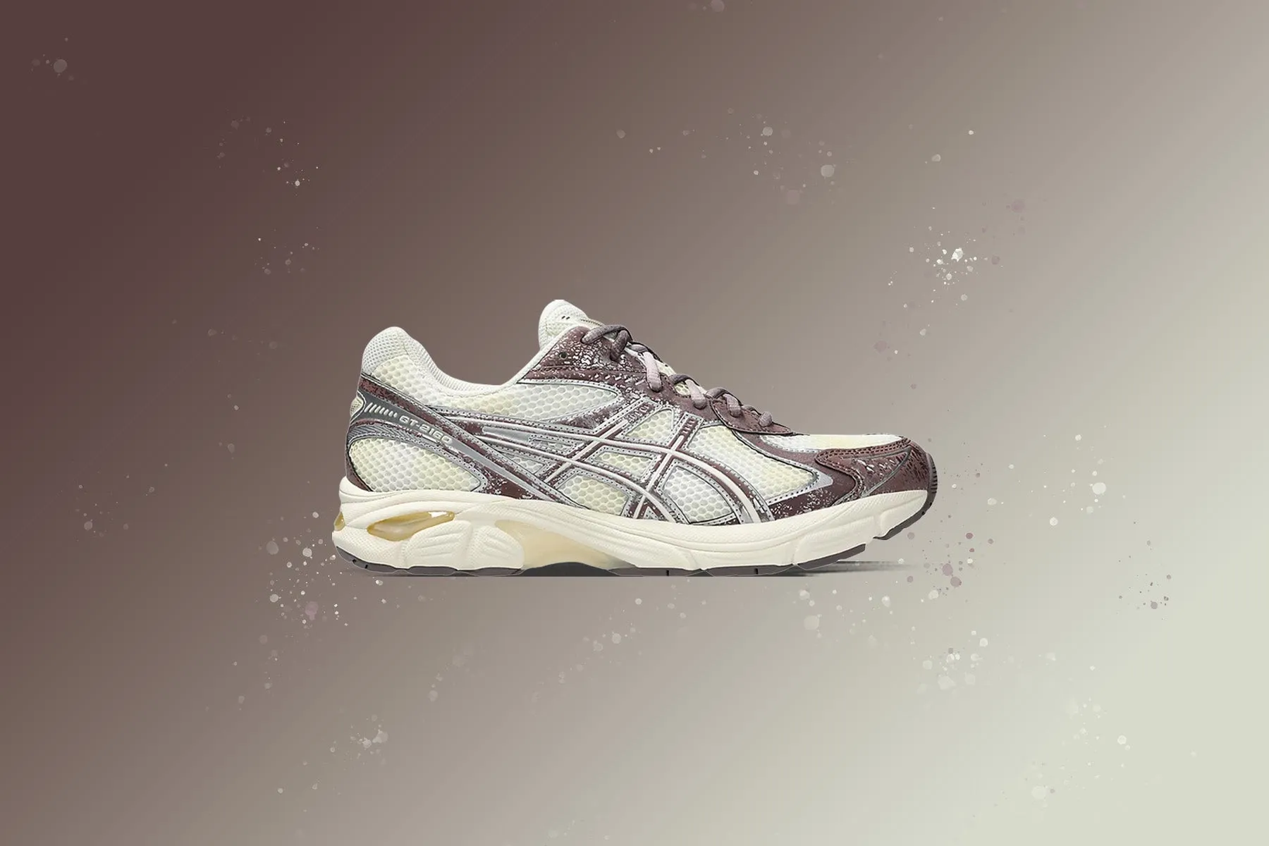 GT-2160 - Cream/Mauve Grey Asics Gel Cushion Running Shoes