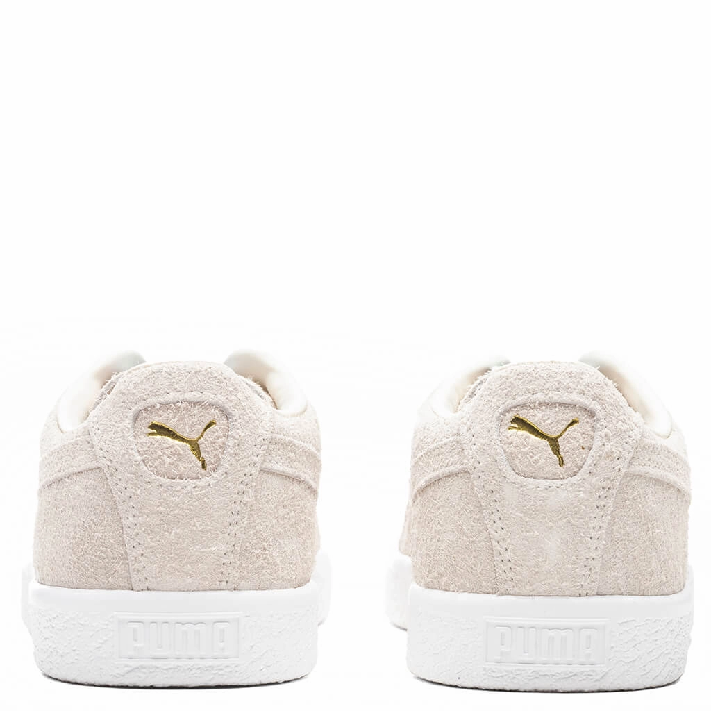 Hairy Suede VTG - White Puma Suede Street Sneakers