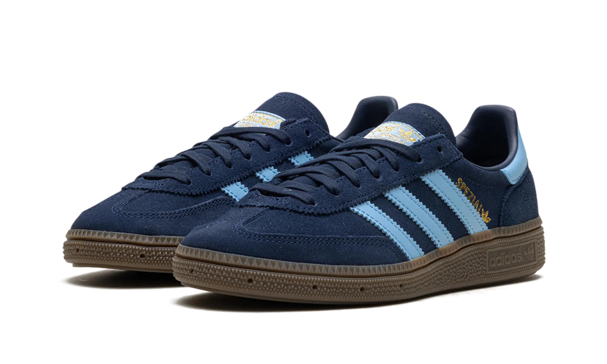 Handball Spezial GS "Collegiate Navy Clear Sky Gum" adidas grade school sneakers