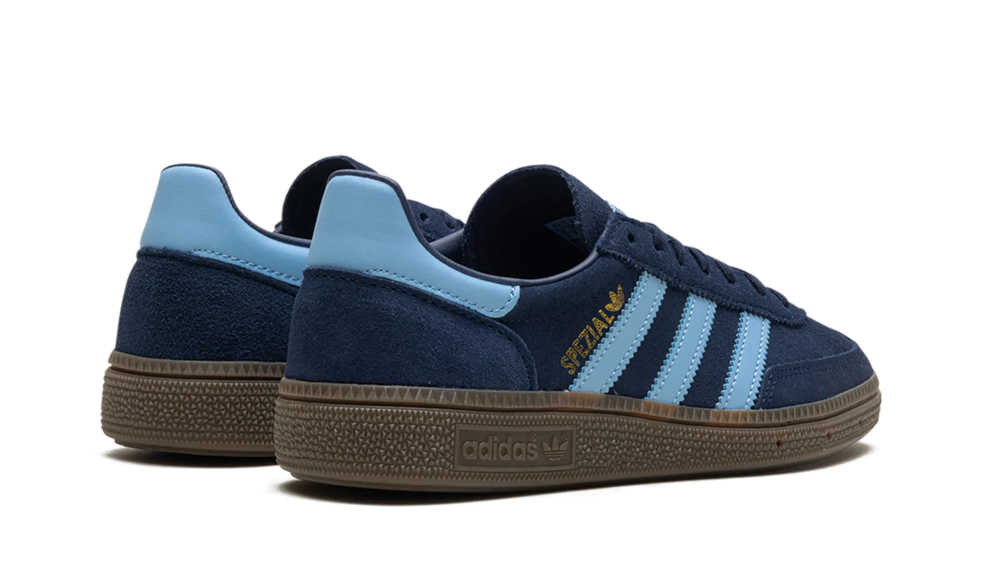 Handball Spezial GS "Collegiate Navy Clear Sky Gum" adidas grade school sneakers