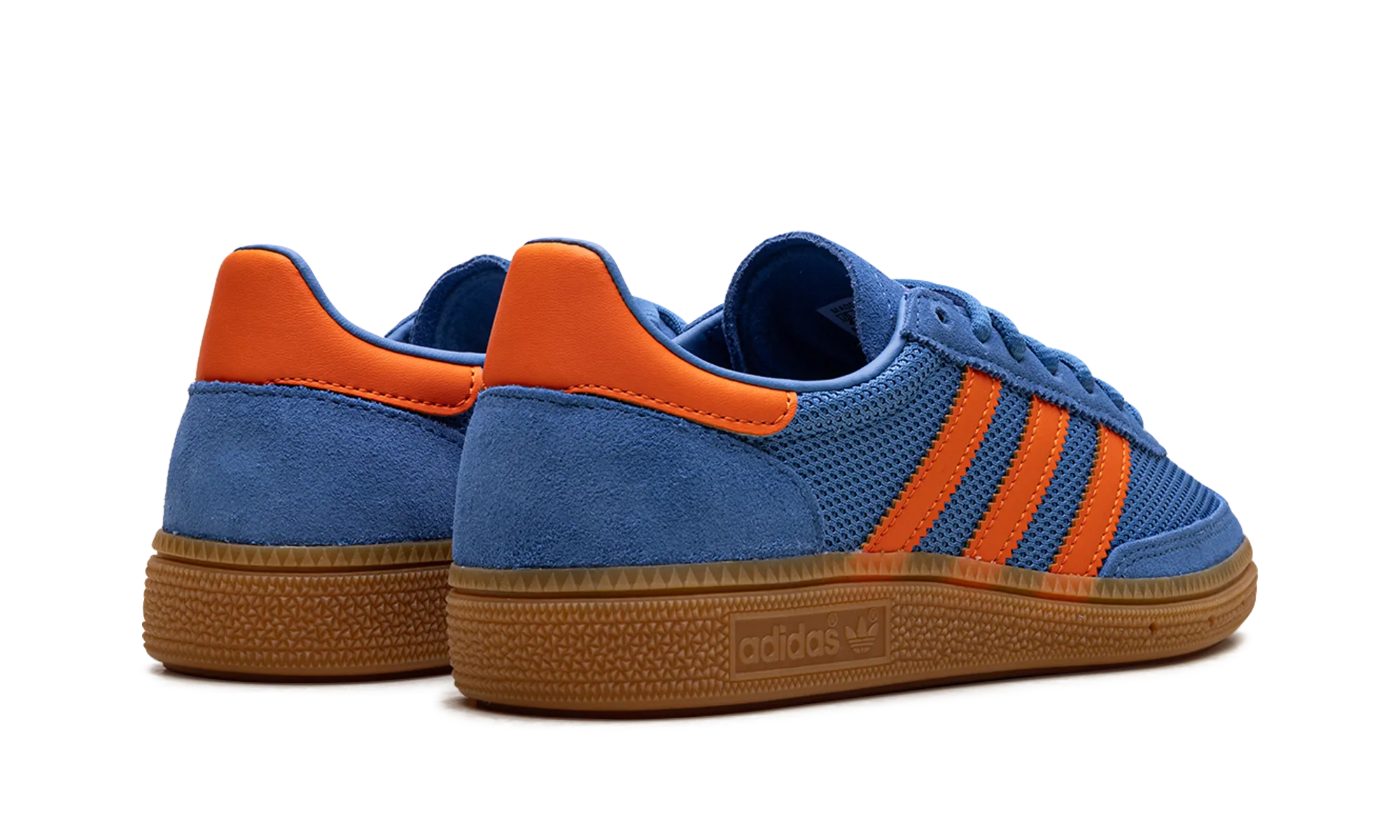 Handball Spezial GS "Focus Blue Orange Gum" adidas grade school sneakers