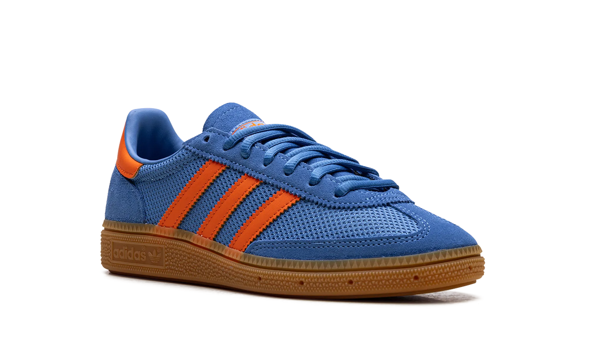 Handball Spezial GS "Focus Blue Orange Gum" adidas grade school sneakers
