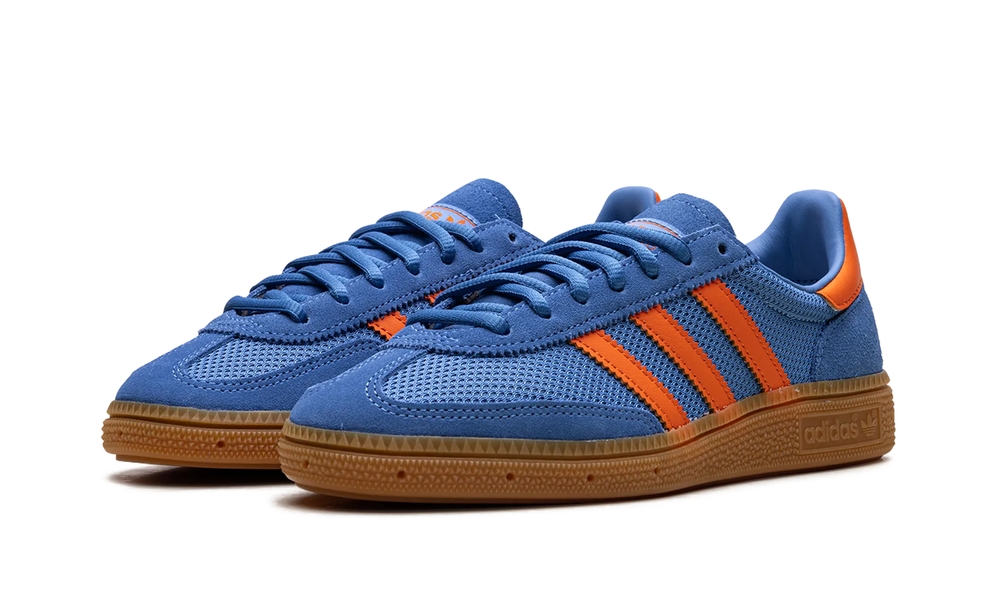 Handball Spezial GS "Focus Blue Orange Gum" adidas grade school sneakers