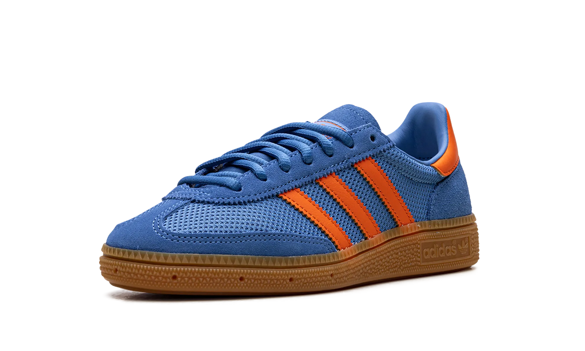 Handball Spezial GS "Focus Blue Orange Gum" adidas grade school sneakers