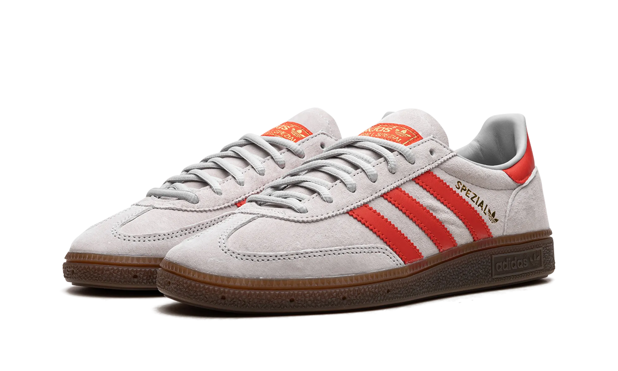 Handball Spezial "Grey / Hi-Res Red" adidas low-top mens trainers