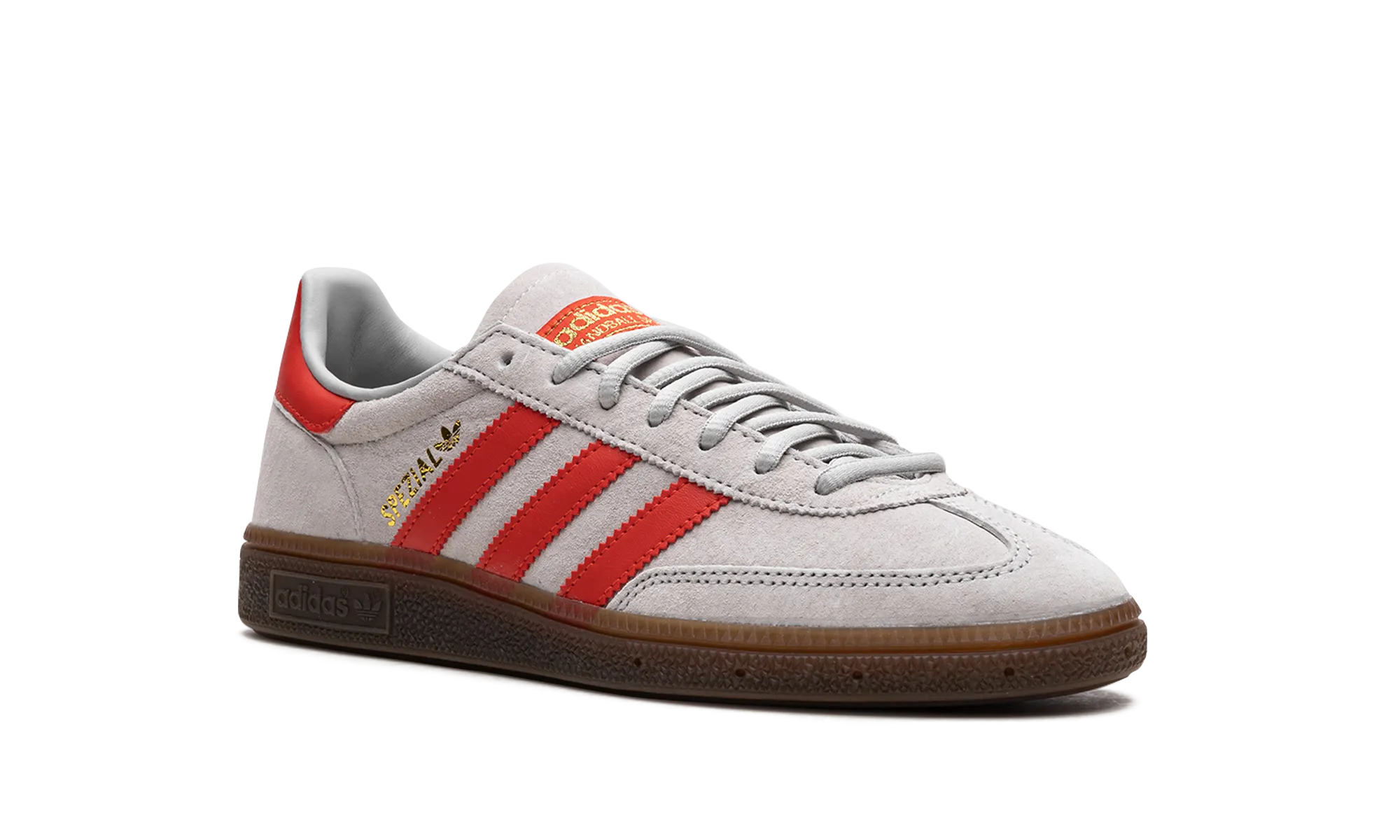 Handball Spezial "Grey / Hi-Res Red" adidas low-top mens trainers